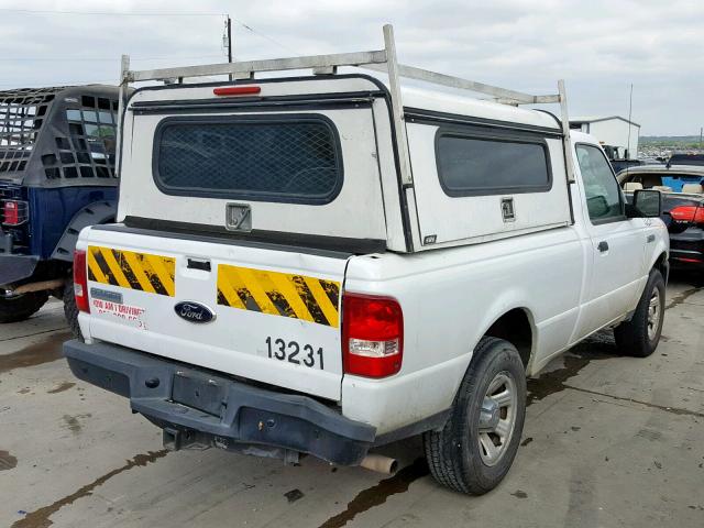 1FTKR1AD5APA48883 - 2010 FORD RANGER WHITE photo 4