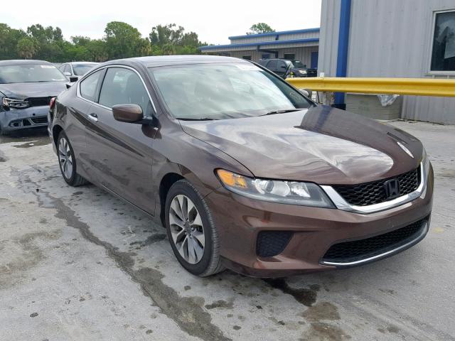 1HGCT1B30EA014601 - 2014 HONDA ACCORD LX- BROWN photo 1