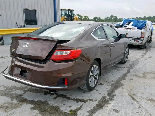 1HGCT1B30EA014601 - 2014 HONDA ACCORD LX- BROWN photo 4