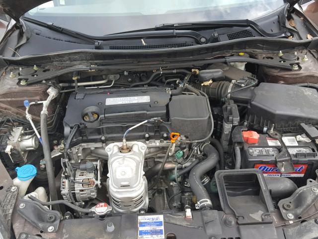 1HGCT1B30EA014601 - 2014 HONDA ACCORD LX- BROWN photo 7