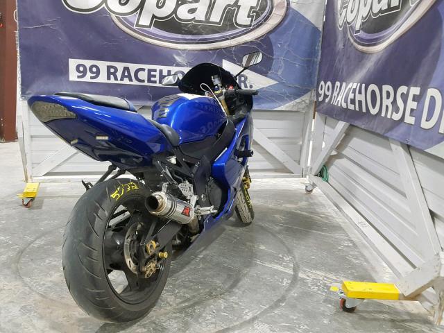 JS1GN7CA452113954 - 2005 SUZUKI GSX-R600 K BLUE photo 4