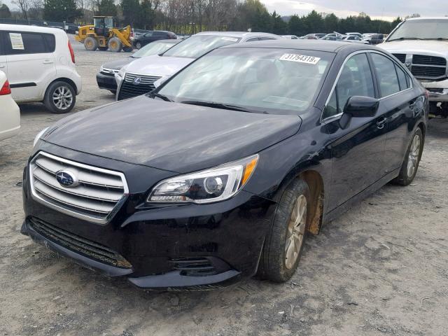 4S3BNAC66H3041663 - 2017 SUBARU LEGACY 2.5 BLACK photo 2