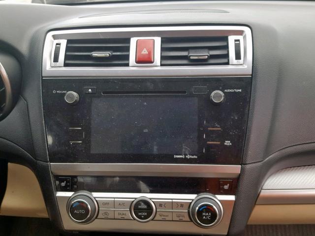 4S3BNAC66H3041663 - 2017 SUBARU LEGACY 2.5 BLACK photo 9