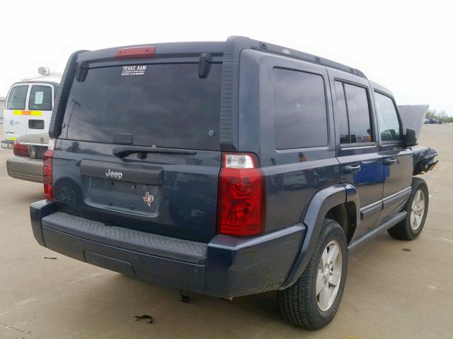 1J8HH48K27C505905 - 2007 JEEP COMMANDER CHARCOAL photo 4