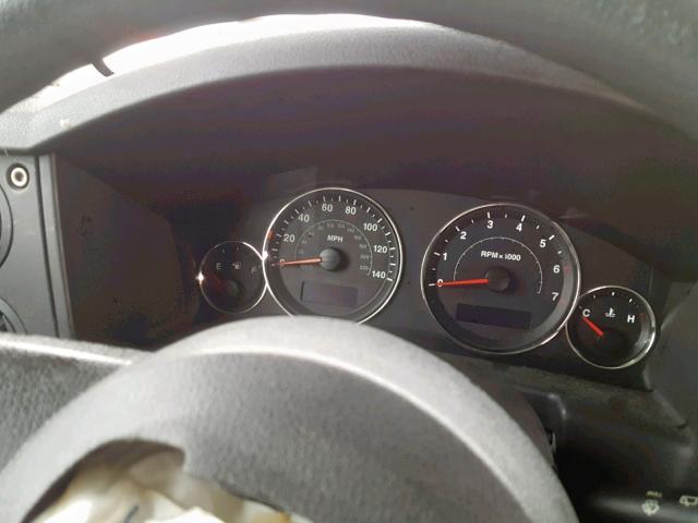 1J8HH48K27C505905 - 2007 JEEP COMMANDER CHARCOAL photo 8