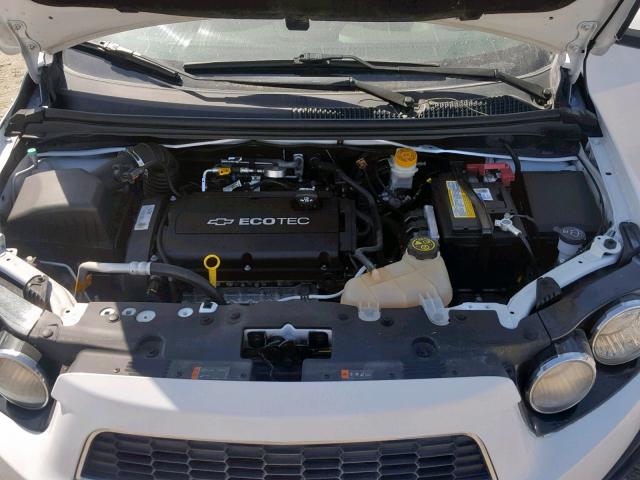 1G1JA5SH8G4183337 - 2016 CHEVROLET SONIC LS WHITE photo 7