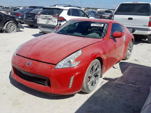 JN1AZ4EH0EM632452 - 2014 NISSAN 370Z BASE  photo 2