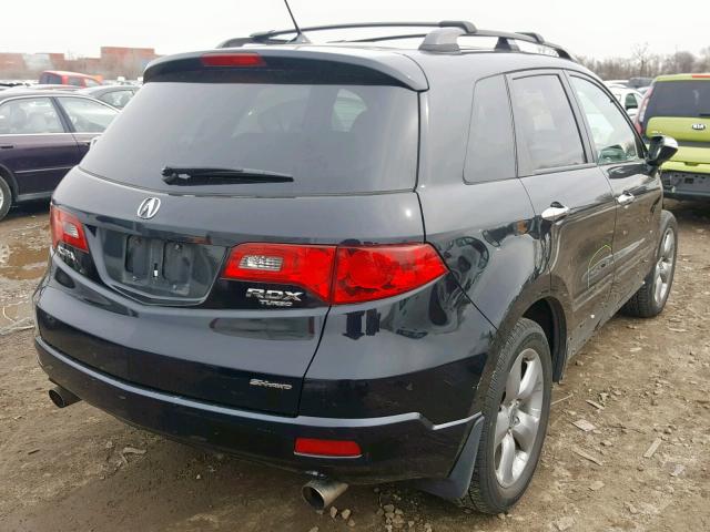 5J8TB18518A000299 - 2008 ACURA RDX TECHNO BLACK photo 4