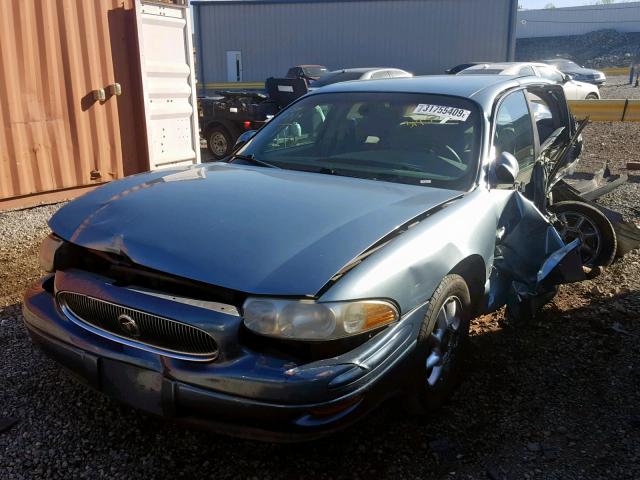 1G4HP52K434137199 - 2003 BUICK LESABRE CU BLUE photo 2