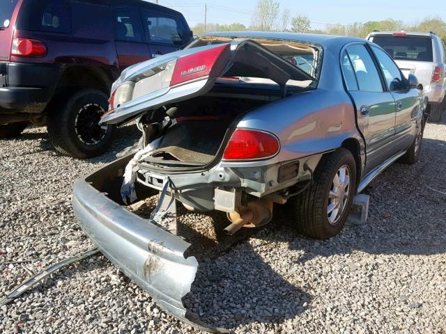 1G4HP52K434137199 - 2003 BUICK LESABRE CU BLUE photo 4