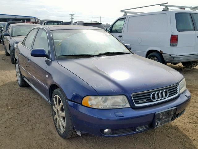 WAUDH68DX1A144460 - 2001 AUDI A4 2.8 QUA BLUE photo 1