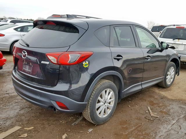 JM3KE4CE2D0111462 - 2013 MAZDA CX-5 TOURI BLACK photo 4