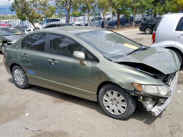 1HGFA46519L000250 - 2009 HONDA CIVIC GX GREEN photo 1