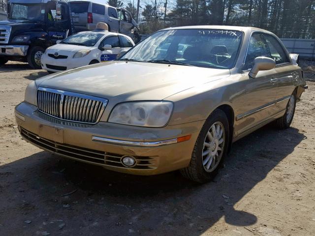 KMHFU45E54A322381 - 2004 HYUNDAI XG 350 GOLD photo 2