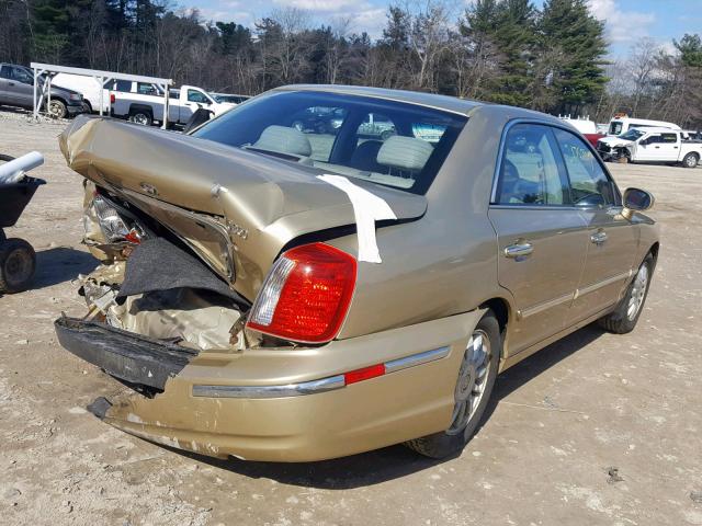 KMHFU45E54A322381 - 2004 HYUNDAI XG 350 GOLD photo 4