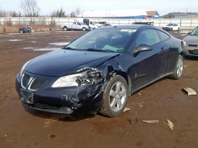 1G2ZH18N374170141 - 2007 PONTIAC G6 GT BLACK photo 2