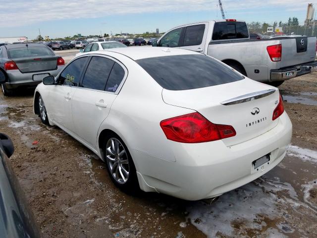 JNKCV61E49M307123 - 2009 INFINITI G37 BASE  photo 3