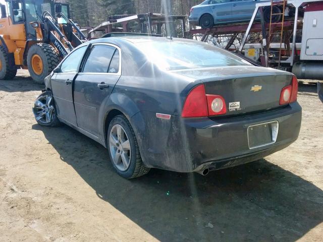 1G1ZD5E17BF164784 - 2011 CHEVROLET MALIBU 2LT BLACK photo 3