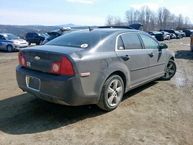 1G1ZD5E17BF164784 - 2011 CHEVROLET MALIBU 2LT BLACK photo 4