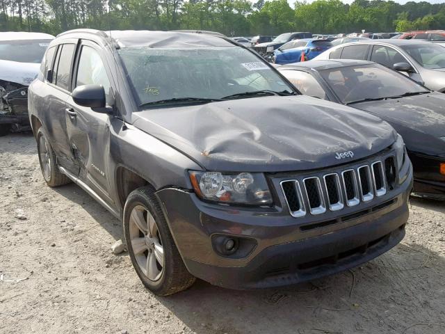 1C4NJCBA8GD675155 - 2016 JEEP COMPASS SP GRAY photo 1