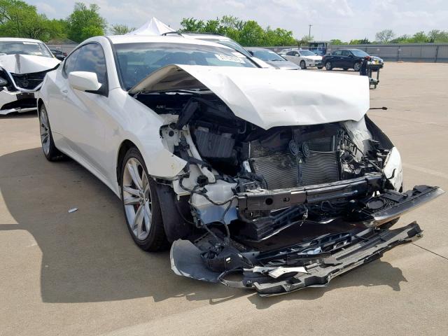 KMHHU6KH0BU052541 - 2011 HYUNDAI GENESIS CO WHITE photo 1