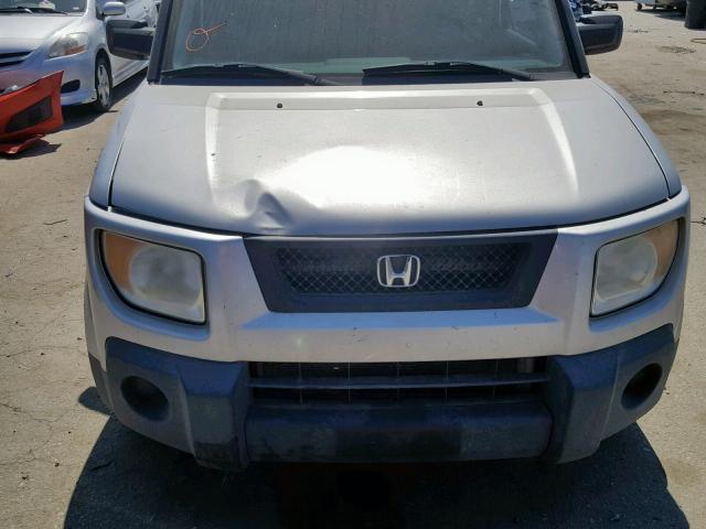 5J6YH28766L019419 - 2006 HONDA ELEMENT EX SILVER photo 9