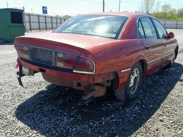 1G4CW52K4X4605189 - 1999 BUICK PARK AVENU RED photo 4