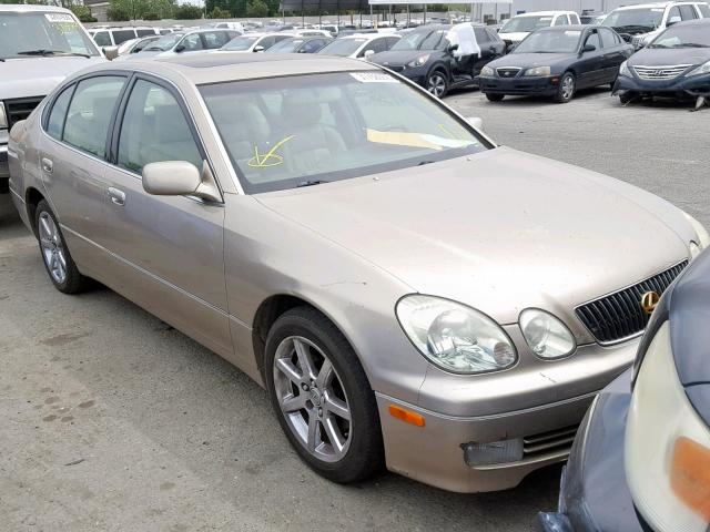 JT8BD69S310125305 - 2001 LEXUS GS 300 GOLD photo 1