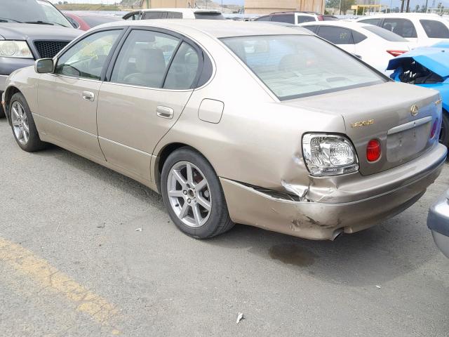 JT8BD69S310125305 - 2001 LEXUS GS 300 GOLD photo 3