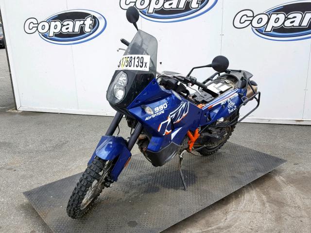 VBKVA9408BM978726 - 2011 KTM 990 ADVENT BLUE photo 2