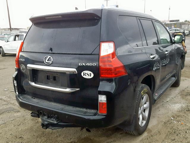 JTJBM7FX4B5026601 - 2011 LEXUS GX BLACK photo 4