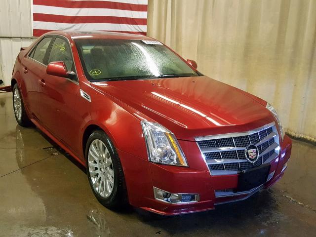 1G6DS5EV6A0141480 - 2010 CADILLAC CTS PREMIU RED photo 1