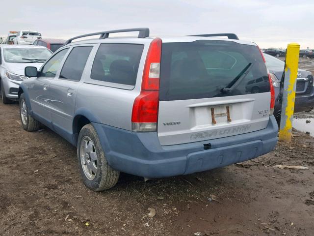 YV1SZ59H341150988 - 2004 VOLVO XC70 SILVER photo 3