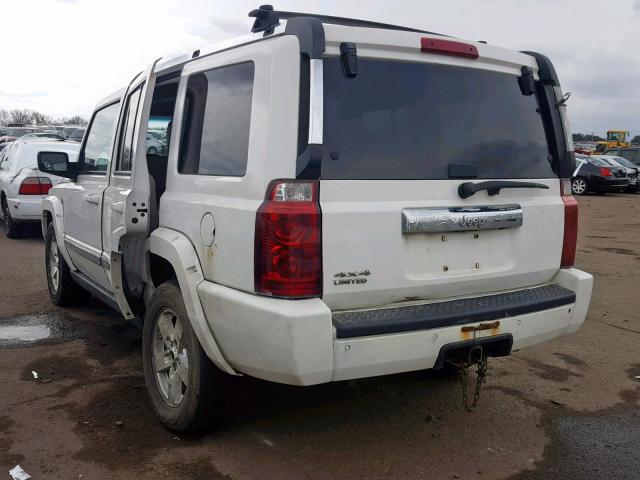 1J8HG58N76C246958 - 2006 JEEP COMMANDER თეთრი ფოტო 3