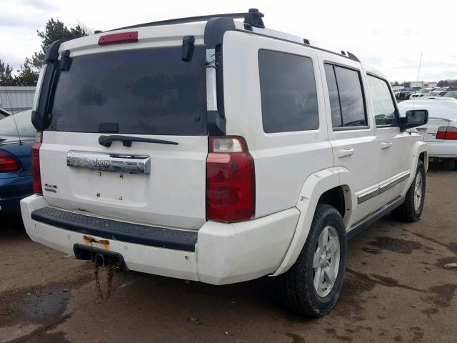 1J8HG58N76C246958 - 2006 JEEP COMMANDER თეთრი ფოტო 4