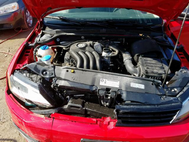 3VW2K7AJ7EM258133 - 2014 VOLKSWAGEN JETTA BASE  照片 7