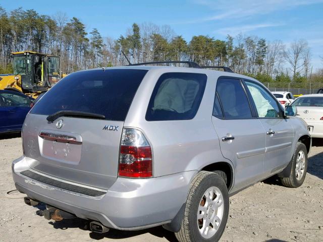 2HNYD18664H548991 - 2004 ACURA MDX TOURIN SILVER photo 4