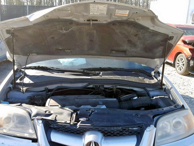 2HNYD18664H548991 - 2004 ACURA MDX TOURIN SILVER photo 7