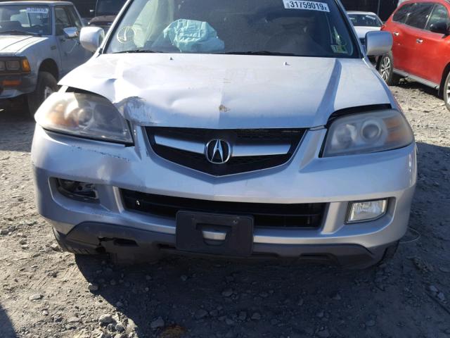 2HNYD18664H548991 - 2004 ACURA MDX TOURIN SILVER photo 9