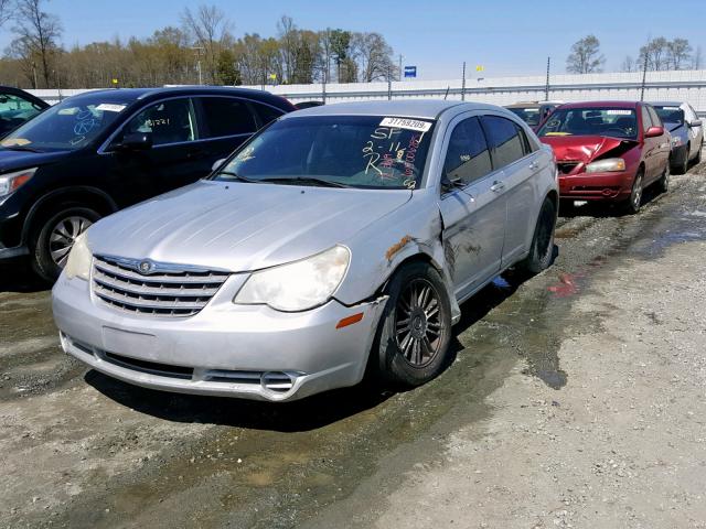 1C3LC46K97N507341 - 2007 CHRYSLER SEBRING SILVER photo 2