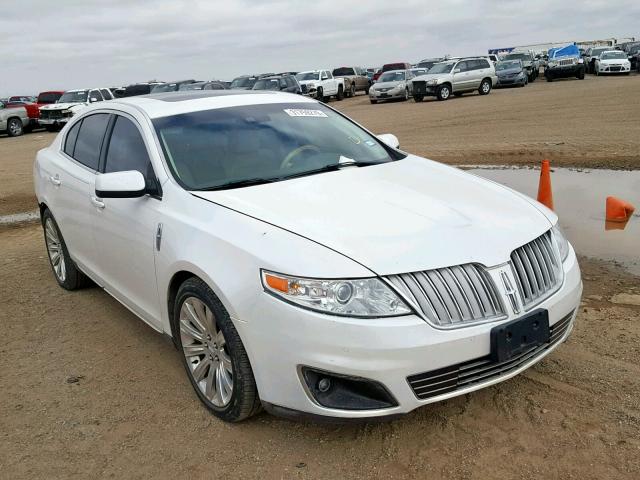 1LNHL9ER3BG605027 - 2011 LINCOLN MKS WHITE photo 1