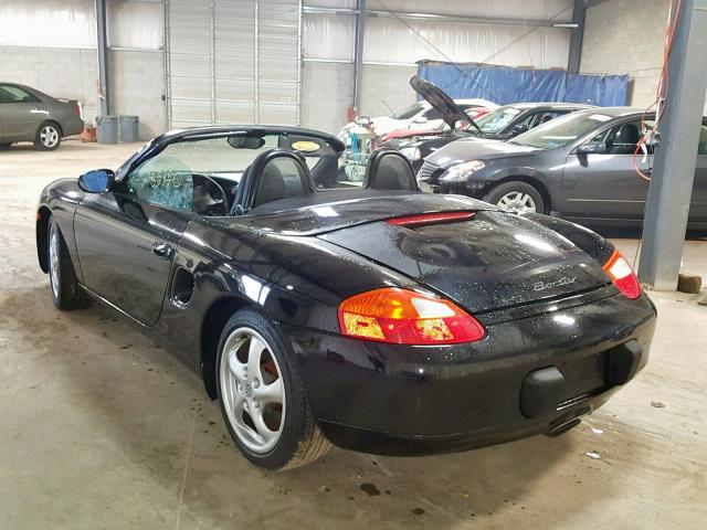 WP0CA298XXU621635 - 1999 PORSCHE BOXSTER BLACK photo 3