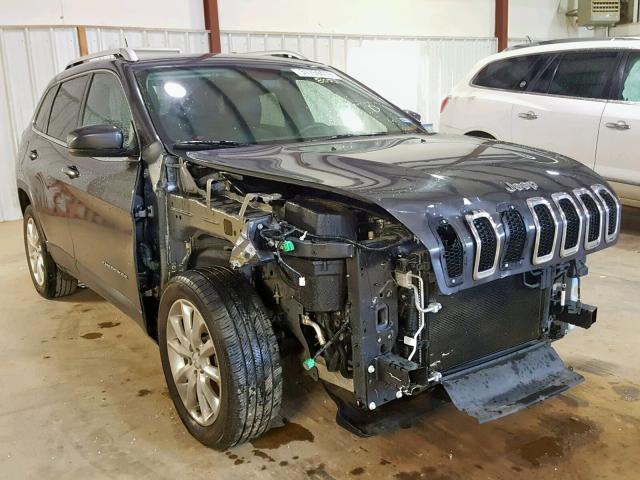 1C4PJLDB0GW158077 - 2016 JEEP CHEROKEE L CHARCOAL photo 1