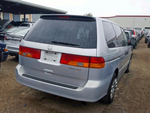 5FNRL18553B048751 - 2003 HONDA ODYSSEY LX SILVER photo 4