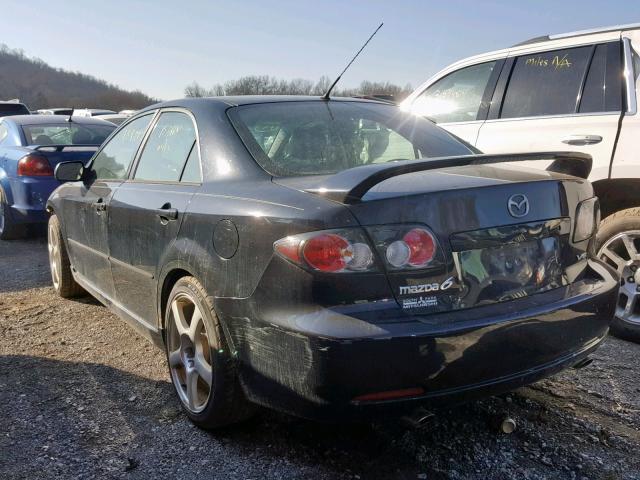 1YVHP81DX75M31323 - 2007 MAZDA 6 S BLACK photo 4