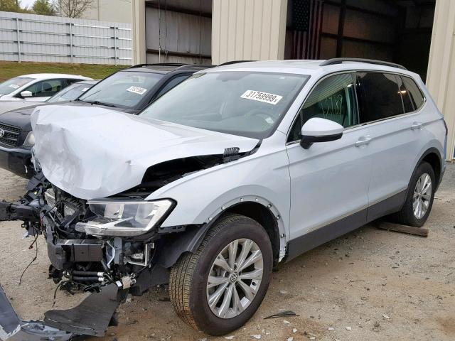 3VV3B7AX6JM050512 - 2018 VOLKSWAGEN TIGUAN SE WHITE photo 2