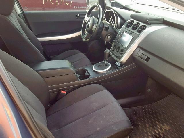 JM3ER293470101337 - 2007 MAZDA CX-7 GRAY photo 5