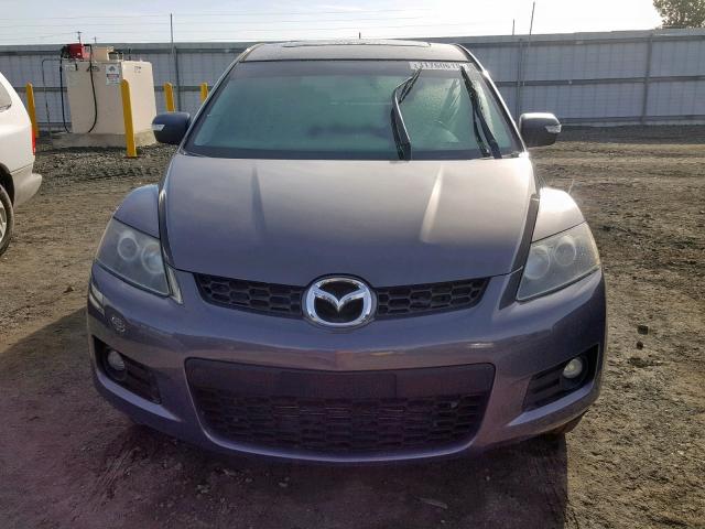 JM3ER293470101337 - 2007 MAZDA CX-7 GRAY photo 9