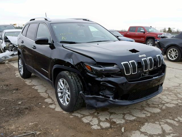 1C4PJLCBXKD172378 - 2019 JEEP CHEROKEE L BLACK photo 1