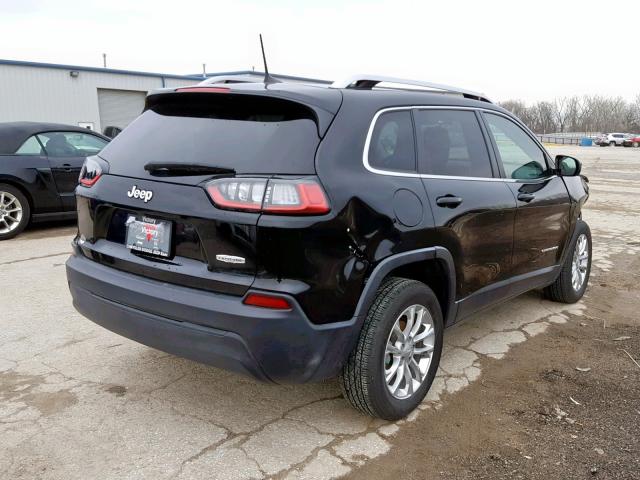 1C4PJLCBXKD172378 - 2019 JEEP CHEROKEE L BLACK photo 4